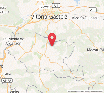 Map of Ochate, Castille and León