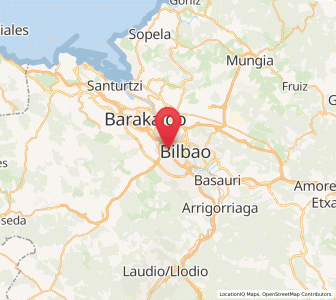 Map of Olabeaga, Basque Country