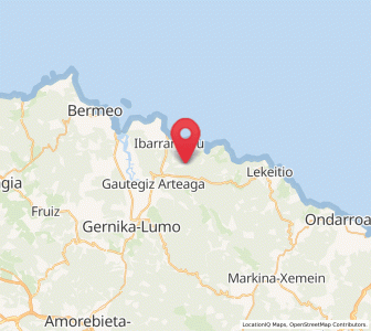 Map of Olagorta, Basque Country