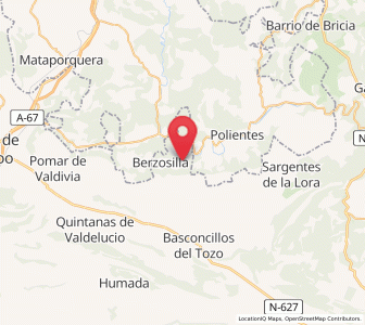 Map of Olleros de Paredes Rubias, Castille and León