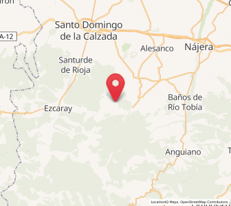 Map of Ollora, La Rioja
