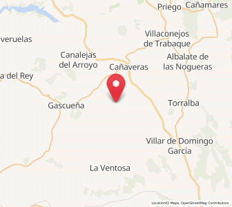 Map of Olmedilla de Eliz, Castille-La Mancha