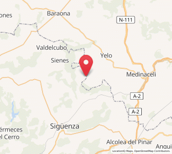 Map of Olmedillas, Castille-La Mancha