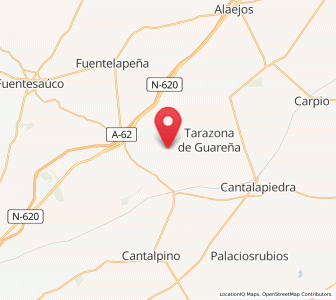Map of Olmo de la Guareña, Castille and León