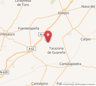 Map of Ordeño, Castille and León
