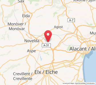Map of Orito, Valencia