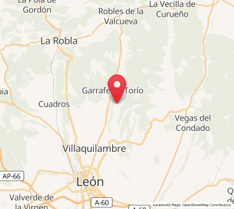 Map of Palacio de Torío, Castille and León