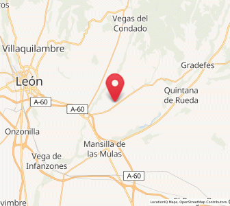 Map of Palazuelo de Eslonza, Castille and León