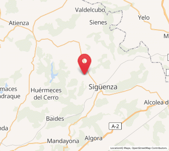Map of Palazuelos, Castille-La Mancha