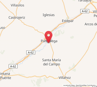 Map of Palazuelos de Muñó, Castille and León