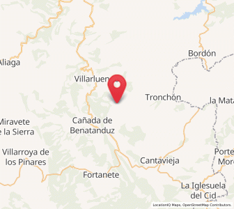 Map of Palomita, Aragon