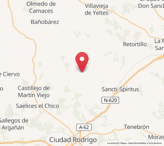Map of Paradinas de Abajo y Vista Alegre, Castille and León
