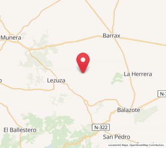 Map of Pardales, Castille-La Mancha