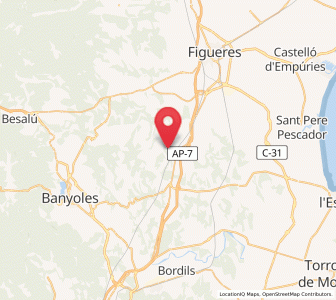 Map of Parets d'Empordà, Catalonia