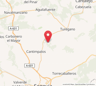 Map of Parral de Villovela, Castille and León