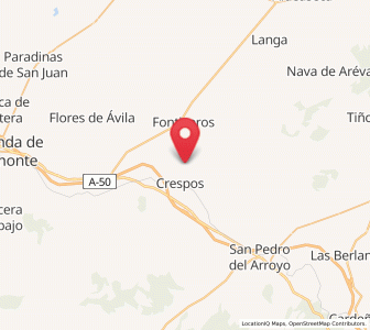 Map of Pascualgrande, Castille and León