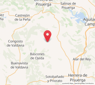 Map of Payo de Ojeda, Castille and León
