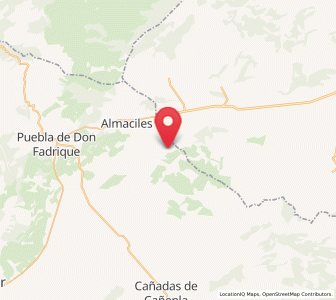 Map of Pedrerías, Andalusia