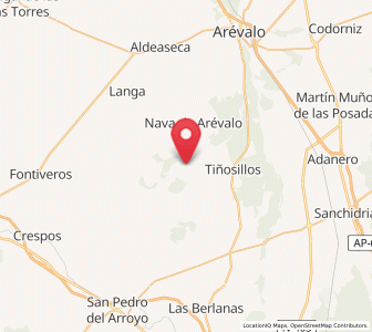 Map of Pedro Rodríguez, Castille and León