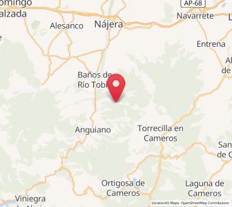 Map of Pedroso, La Rioja