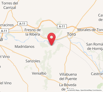 Map of Peleagonzalo, Castille and León