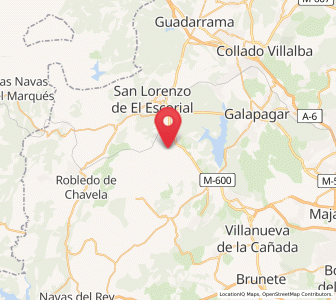Map of Peralejo, Madrid