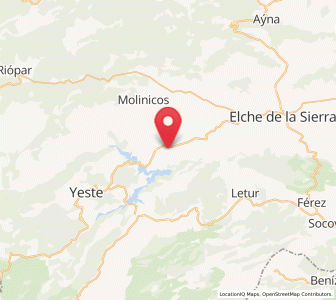 Map of Peralta, Castille-La Mancha