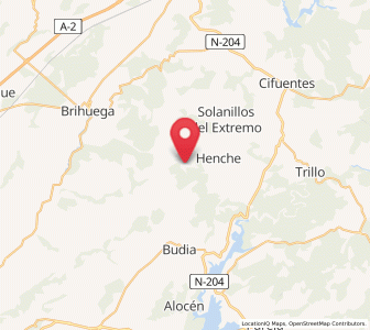 Map of Picazo, Castille-La Mancha