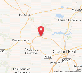 Map of Picón, Castille-La Mancha