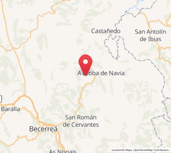 Map of Pin de Arriba, Galicia