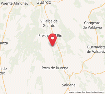 Map of Pino del Río, Castille and León