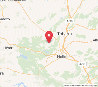 Map of Pinos Altos, Castille-La Mancha