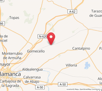 Map of Pitiegua, Castille and León