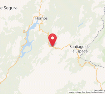 Map of Pontones, Andalusia