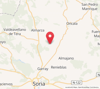 Map of Portelárbol, Castille and León