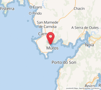 Map of Portugalete, Galicia