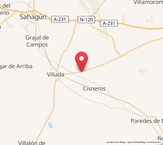 Map of Pozo de Urama, Castille and León