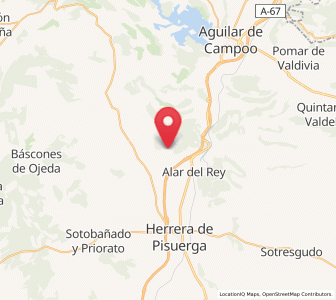 Map of Prádanos de Ojeda, Castille and León