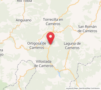 Map of Pradillo, La Rioja
