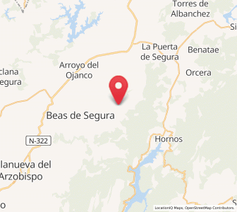 Map of Prados de Armijo, Andalusia