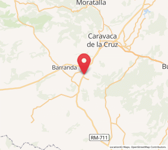 Map of Prados, Murcia