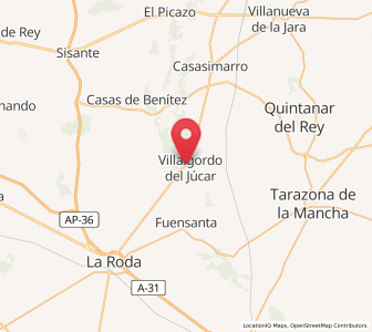 Map of Puente de Don Juan, Castille-La Mancha