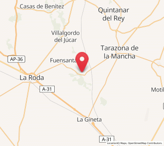 Map of Puente del Carrasco, Castille-La Mancha