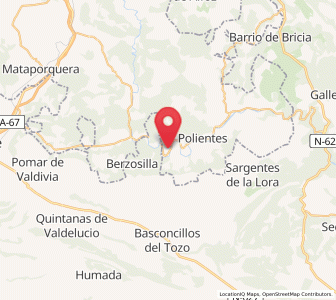 Map of Puente del Valle, Cantabria