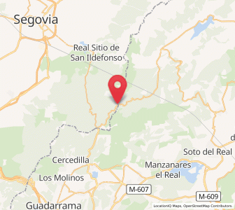 Map of Puerto de Cotos, Castille and León