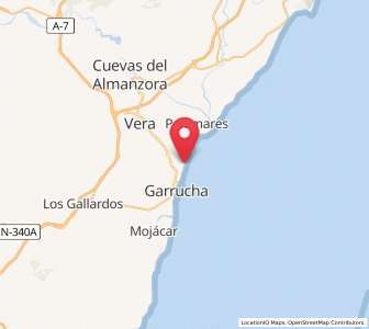 Map of Puerto Rey, Andalusia