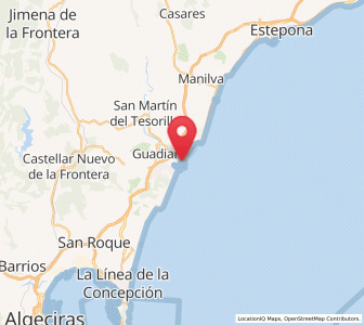 Map of Puerto Sotogrande, Andalusia