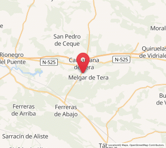 Map of Pumarejo de Tera, Castille and León