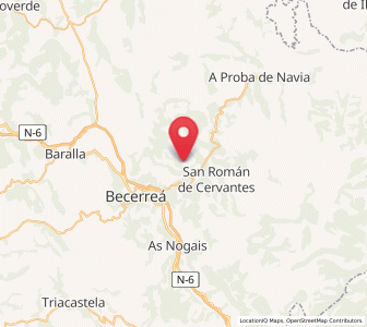 Map of Pumarín de Abajo, Galicia