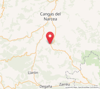 Map of Puntarás, Asturias